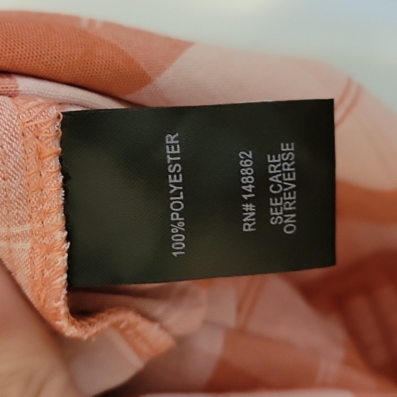 Torrid Pink And White Plaid Seersucker Sleeveless Bralette - Picture 5 of 8